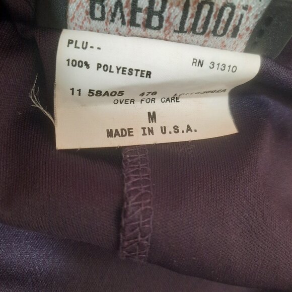 Vintage 90s Y2K Byer Too! Slip Dress Size M Floral Mesh Asymmetric Hem Burgundy - Picture 7 of 7